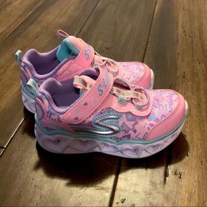 Baby Girls Light Up Sketchers